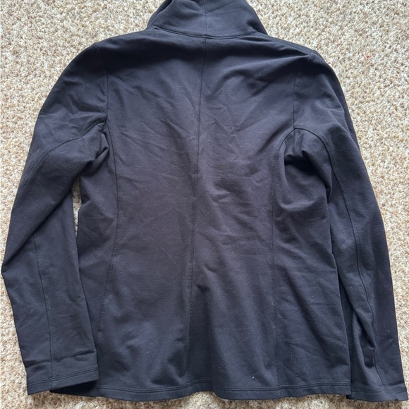 LILLY PULITZER $178 Black Shawl Collar One Button Blazer Large - Picture 2 of 4